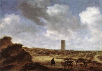 Salomon Van Ruysdael : View of Egmond aan Zee